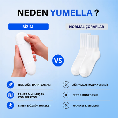 Yumella™ Ortopedik Yastık Tabanlı Konfor Çorabı